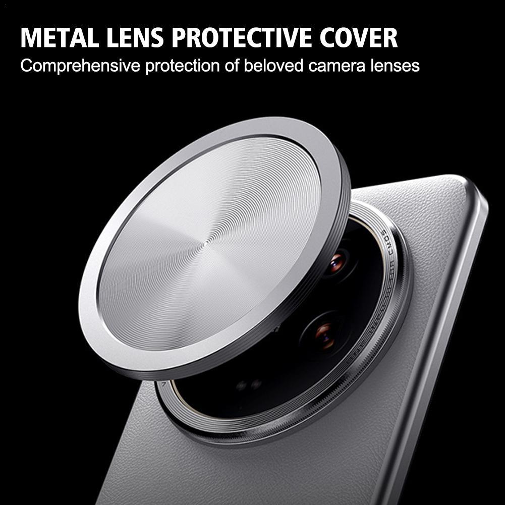 Photography Xiaomi 14 Ultra - Funda protectora de lente plateada para