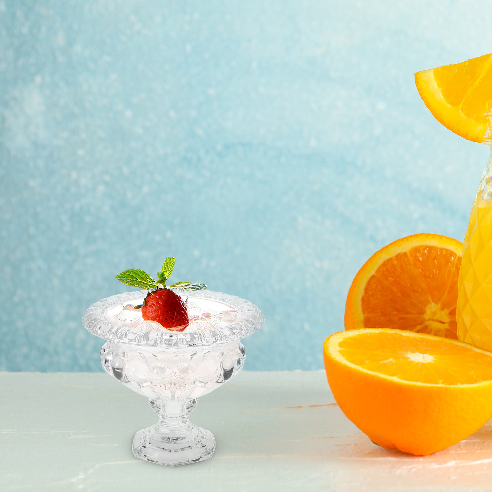 Photography Of Food - Elegantes Tazas de Cristal Europeas para