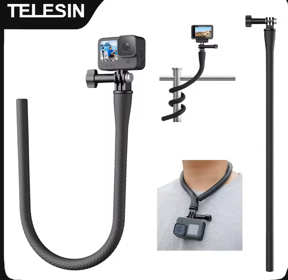 Insta360 Camera Go 3 - Soporte Flexible TELESIN para Cámara GoPro
