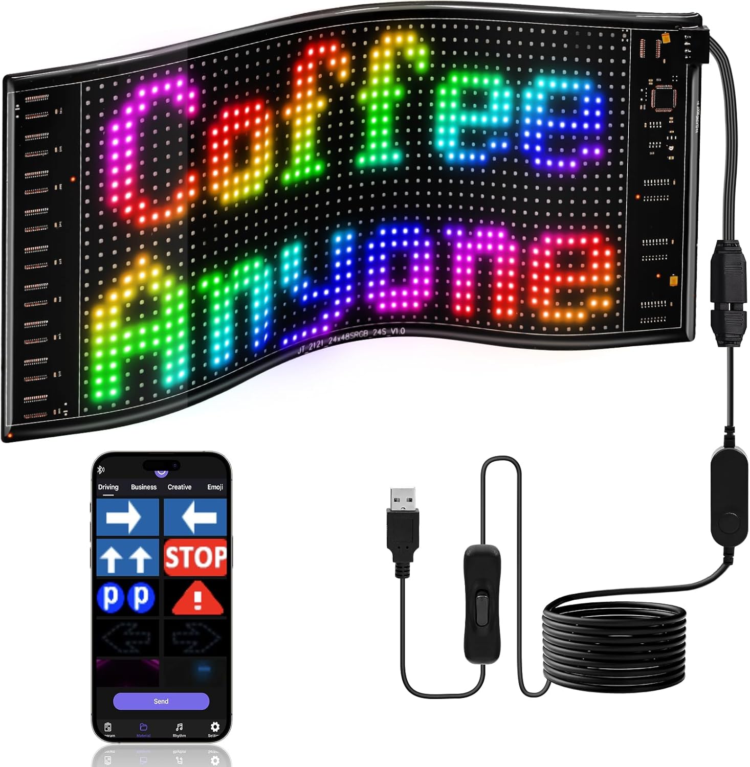 Pixel Art Led Panel - Panel LED de píxeles de matriz