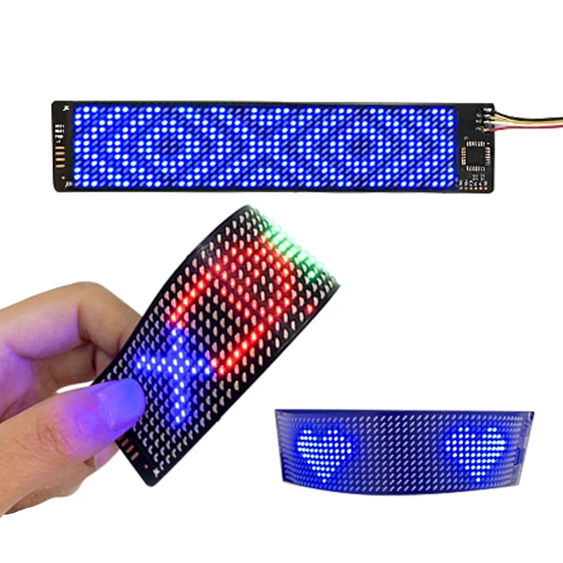 Pixel Art Led Panel - Panel de Pantalla LED Flexible de