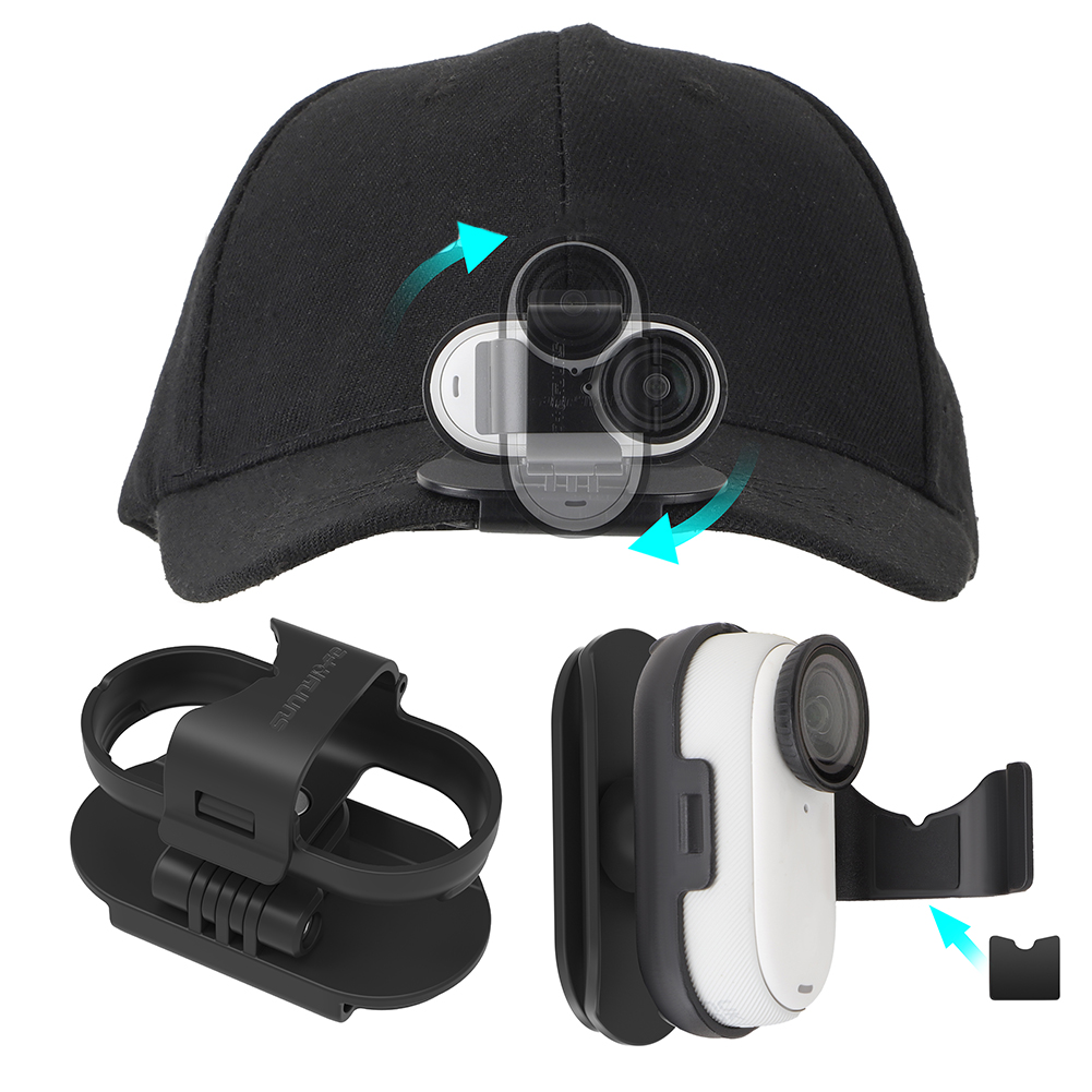 Insta360 Camera Go 3 - Soporte de cámara deportiva con clip