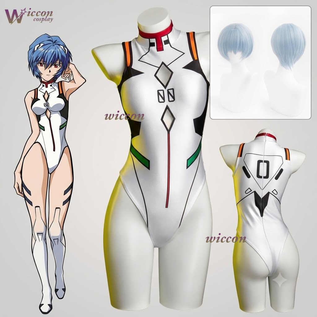 Traje de Baño de Ayanami Rei d - Photography Outfits reseña y precio