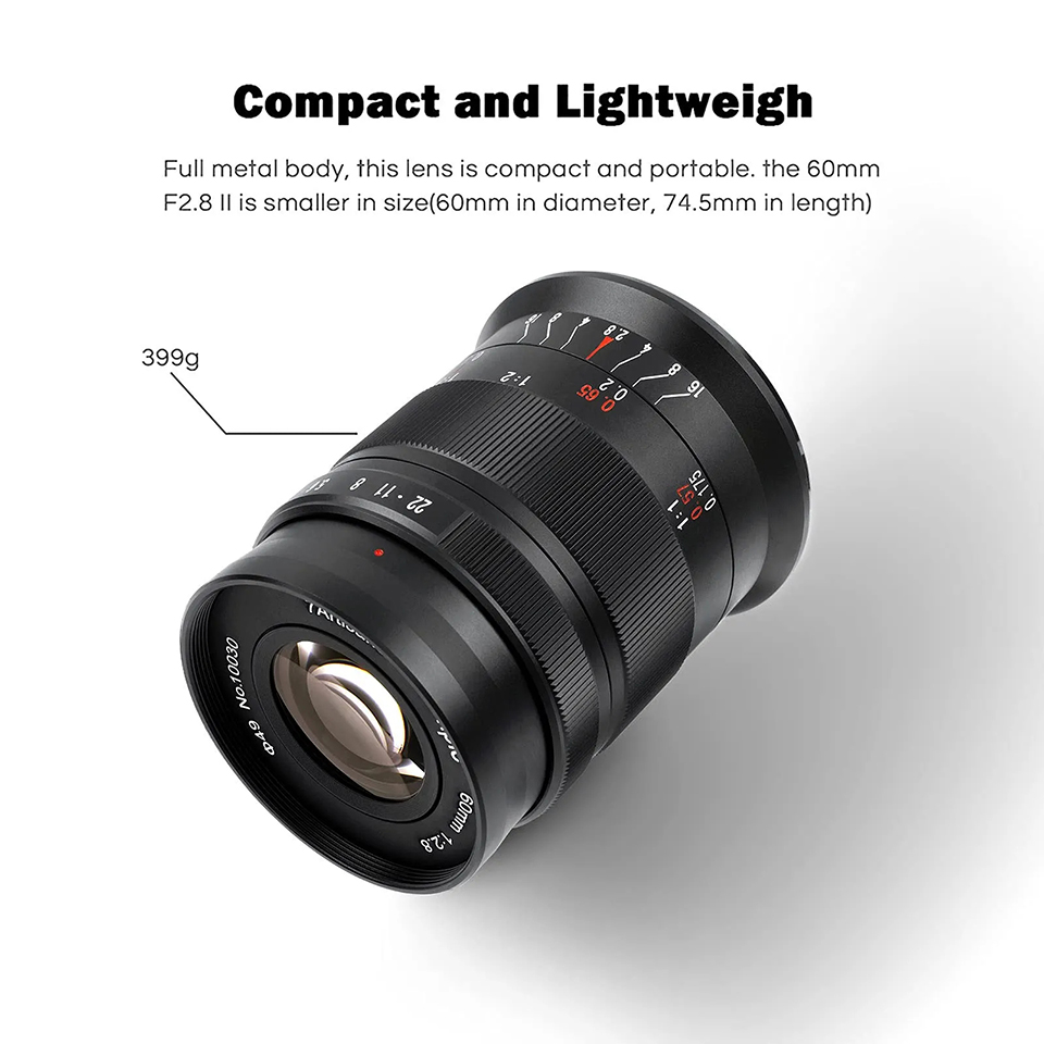 7artisans APS-C 60mm F2.8 II l - Photography Still Life reseña y precio