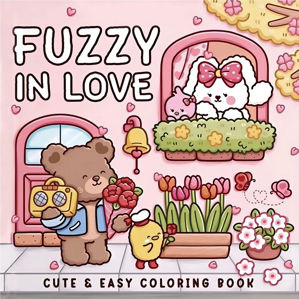 FUZZY IN LOVE Libro para color - Photography Of Book reseña y precio