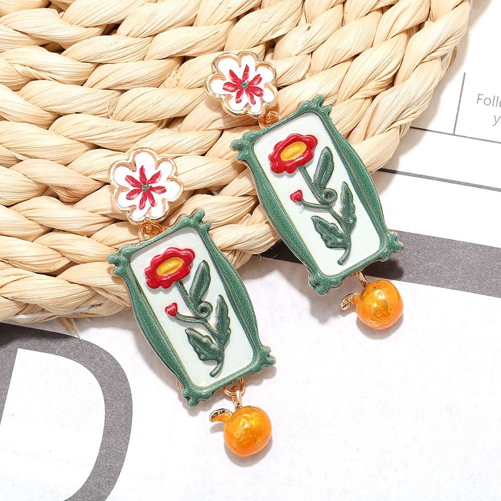 Pendientes colgantes creativos - Photography Geometry reseña y precio