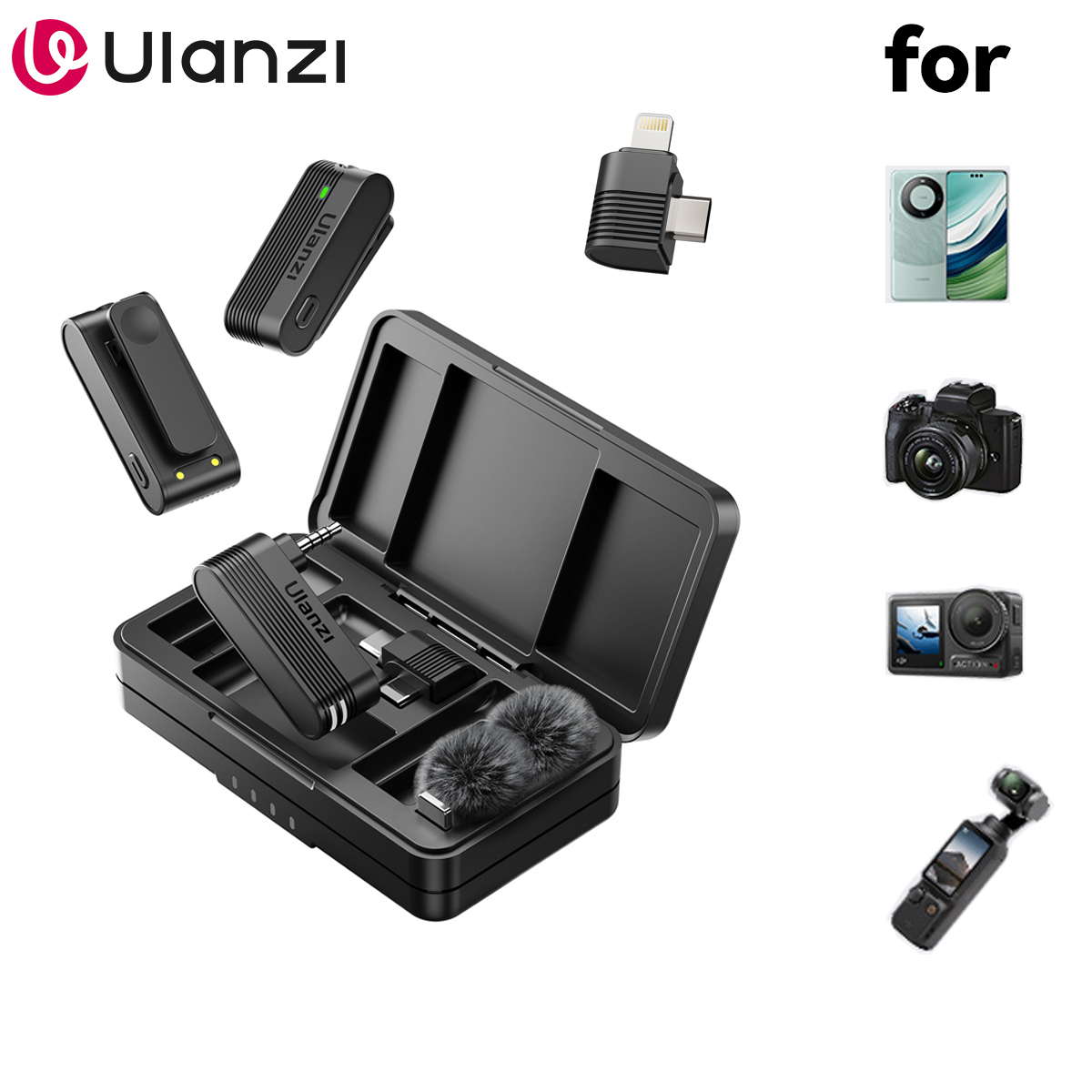 Ulanzi A100 micrófono Smartpho - Photography Xiaomi reseña y precio