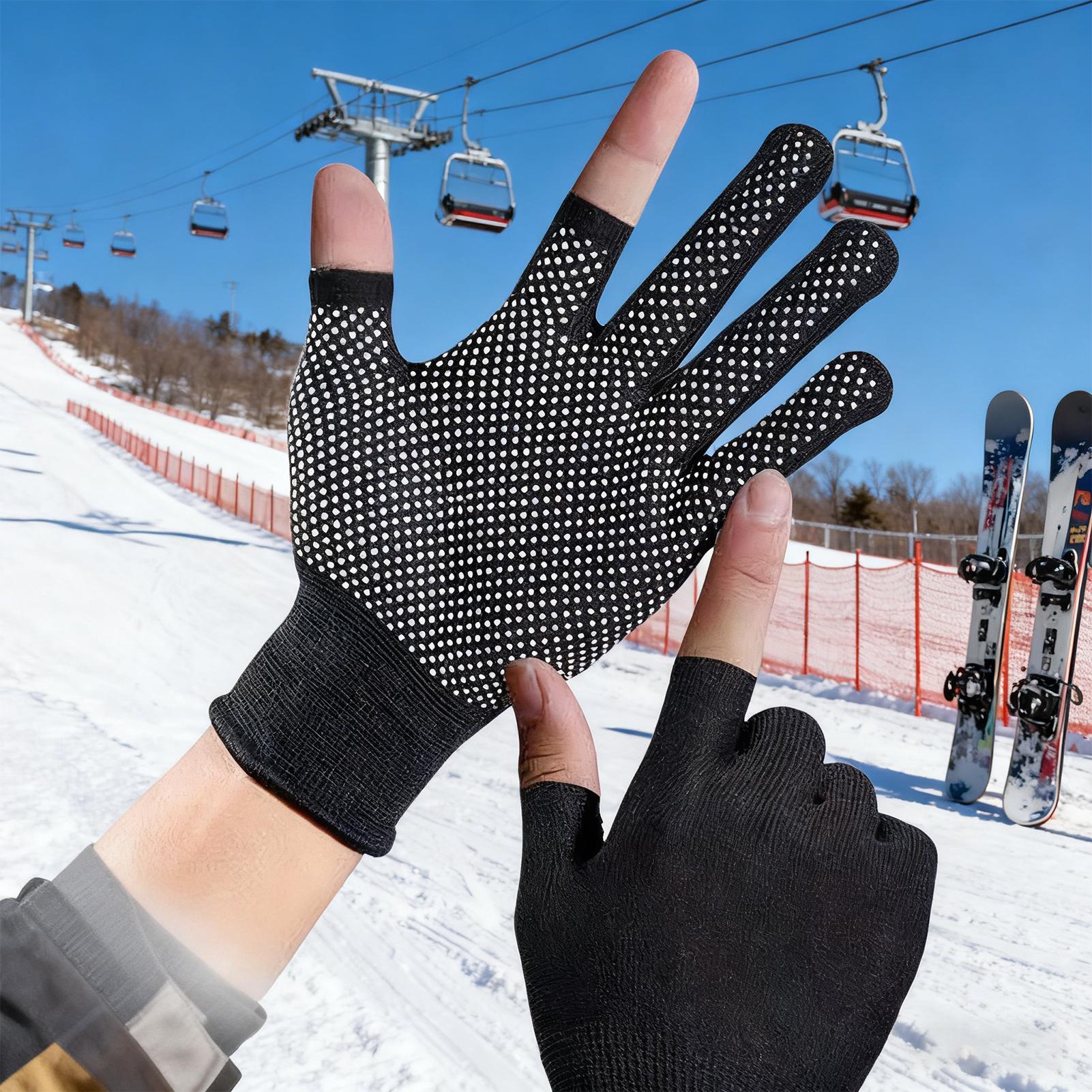 Guantes de pesca de invierno c - Photography Of A Man reseña y precio