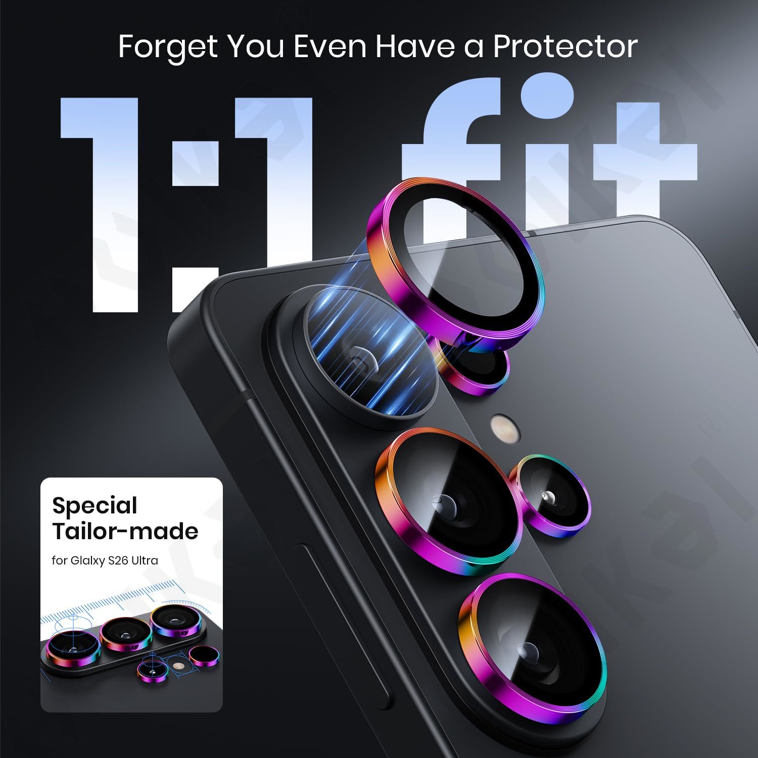 2 Protectores de Lente de Cáma - Photography Kit Samsung S26 Ultra reseña y precio