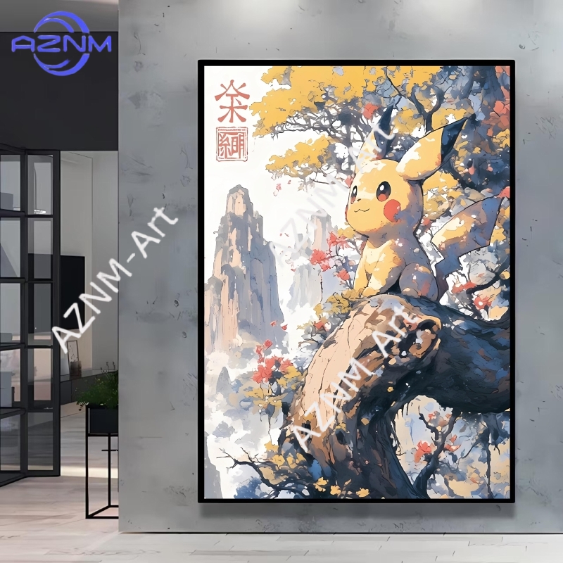 Póster clásico de Pokemon en l - Photography Gallery reseña y precio