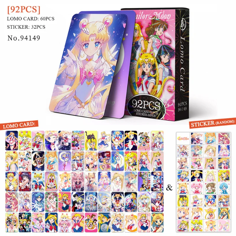 92 Tarjetas Lomo de Sailor Moo - Photography Gallery reseña y precio
